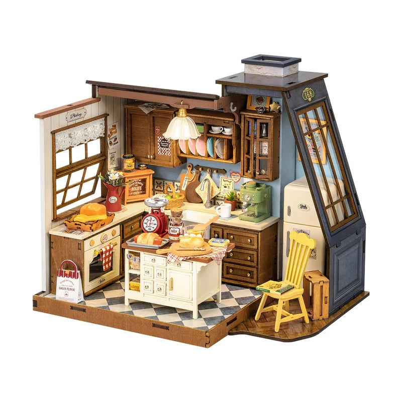 Robotime Baking Kitchen, DIY Miniature House — DIY Minature House Kit