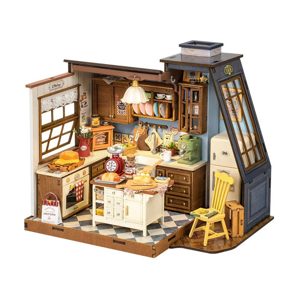 Robotime Baking Kitchen, DIY Miniature House — DIY Minature House Kit