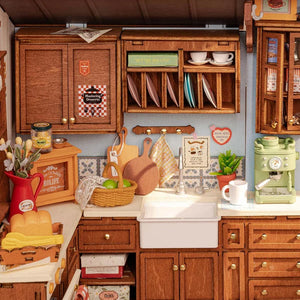Robotime Baking Kitchen, DIY Miniature House — DIY Minature House Kit