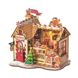 Robotime Gingerbread House — DIY Home Decor