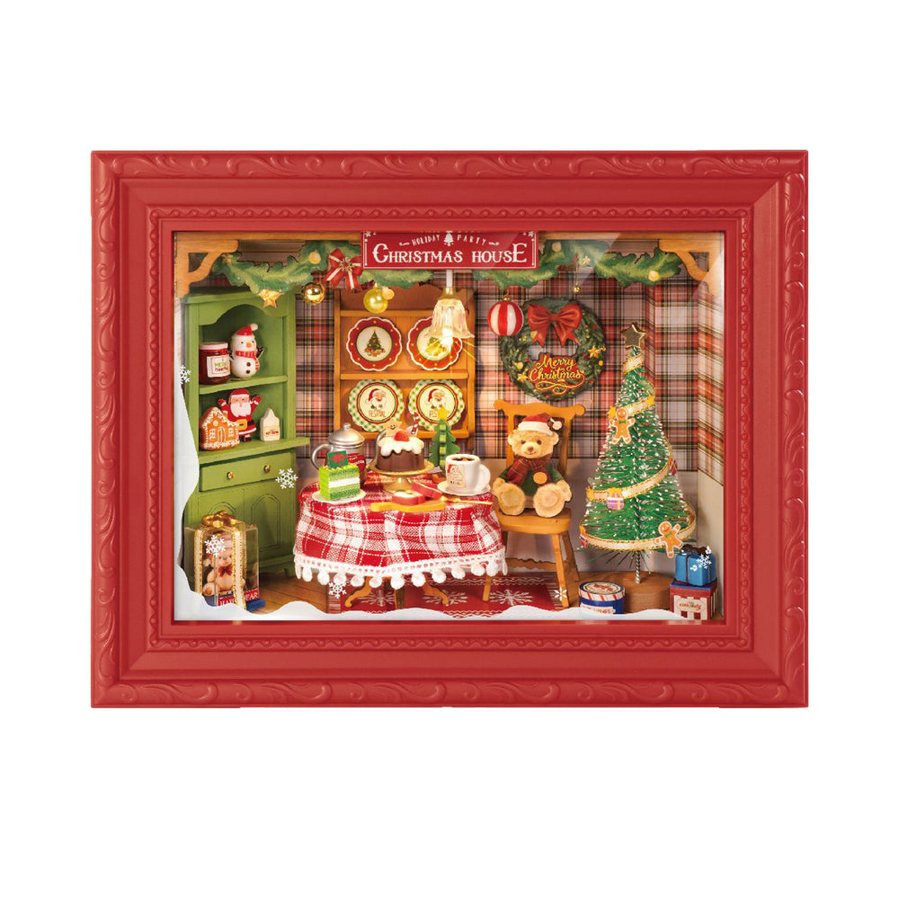 Robotime Christmas Eve Party Story Frame — DIY Home Decor