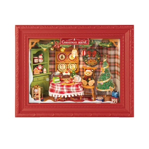 Robotime Christmas Eve Party Story Frame — DIY Home Decor