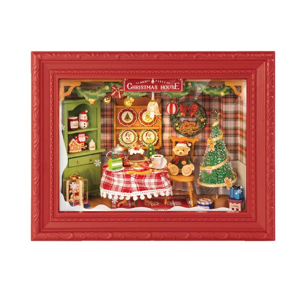 Robotime Christmas Eve Party Story Frame — DIY Home Decor