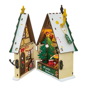 Robotime Twinkling Christmas House, Super Mini Houses - Little Warm Spaces — DIY Home Decor