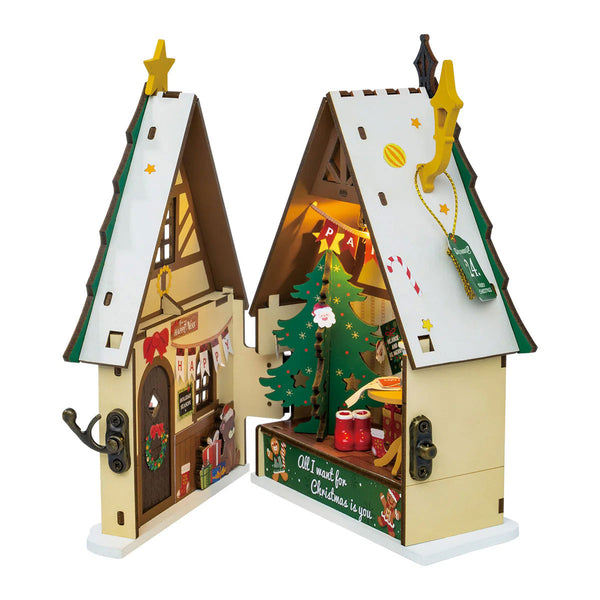 Robotime Twinkling Christmas House, Super Mini Houses - Little Warm Spaces — DIY Home Decor
