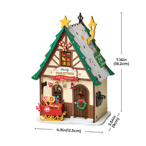 Robotime Twinkling Christmas House, Super Mini Houses - Little Warm Spaces — DIY Home Decor