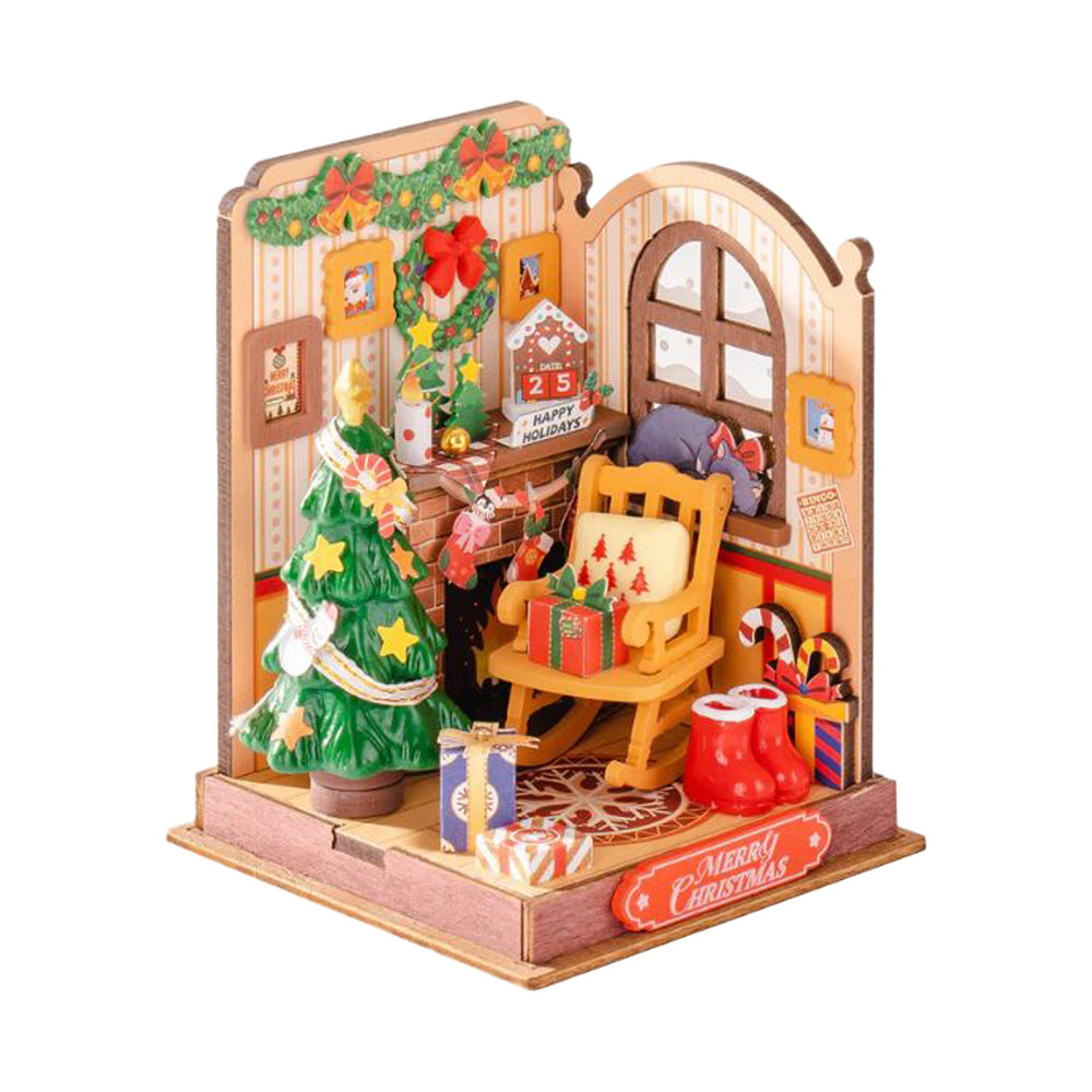 Robotime Christmas Fireplace