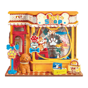 Robotime Perfect Paw Shop, Super Mini Houses — DIY Home Decor