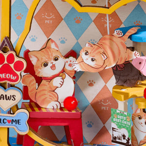 Robotime Perfect Paw Shop, Super Mini Houses — DIY Home Decor