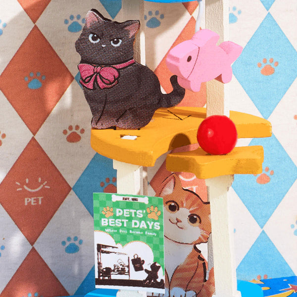 Robotime Perfect Paw Shop, Super Mini Houses — DIY Home Decor