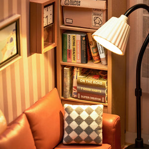 Rolife - Cozy Living Lounge Super Creator Miniature House DW007