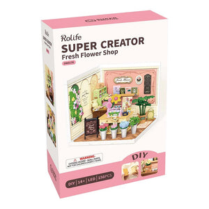 Rolife - Fresh Flower Shop DIY Miniature House DW017B