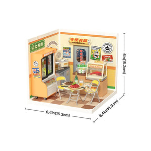 Robotime Night Out Food Stall, DIY Miniature House — DIY Home Decor