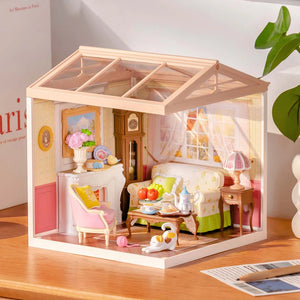 Robotime Holiday Tea Time, DIY Miniature House — DIY Home Decor