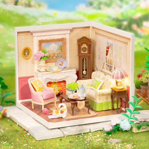 Robotime Holiday Tea Time, DIY Miniature House — DIY Home Decor