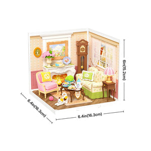 Robotime Holiday Tea Time, DIY Miniature House — DIY Home Decor