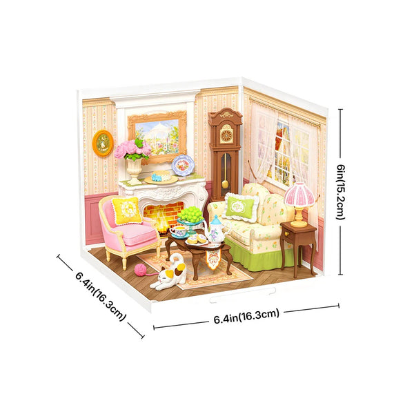 Robotime Holiday Tea Time, DIY Miniature House — DIY Home Decor