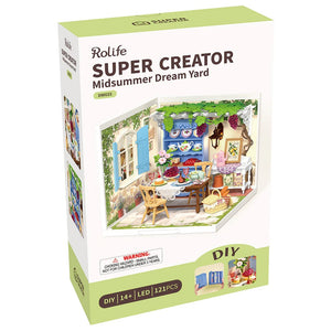 Robotime Midsummer Dream Yard, DIY Miniature House — DIY Home Decor