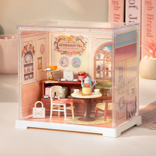 Robotime Honey Tea Lounge, DIY Miniature House — DIY Home Decor