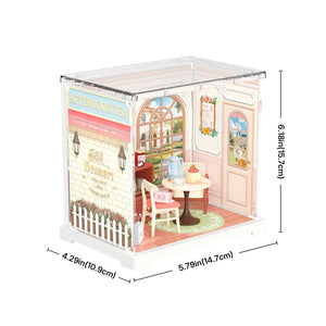 Robotime Honey Tea Lounge, DIY Miniature House — DIY Home Decor