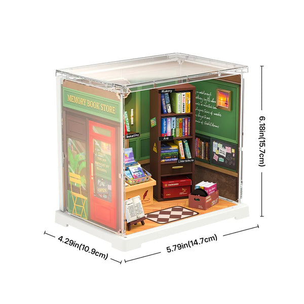 Robotime Memory Book Store, DIY Miniature House — DIY Home Decor