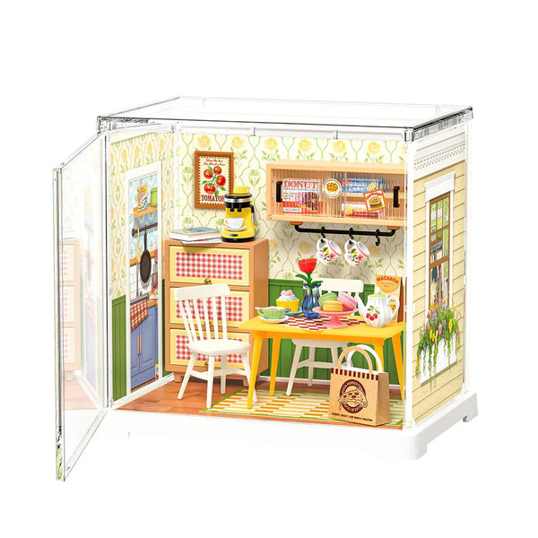 Robotime Floral Dinig Room, DIY Miniature House — DIY Home Decor