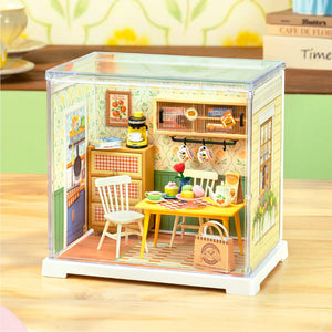 Robotime Floral Dinig Room, DIY Miniature House — DIY Home Decor