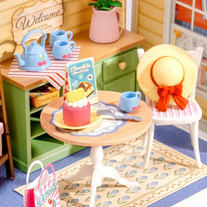 Robotime Sunshine Sip Porch, DIY Miniature House — DIY Home Decor