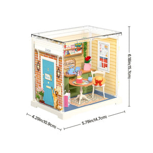 Robotime Sunshine Sip Porch, DIY Miniature House — DIY Home Decor
