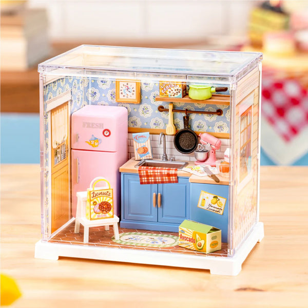 Robotime Homely Baking Kitchen, DIY Miniature House — DIY Home Decor