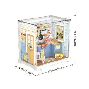 Robotime Homely Baking Kitchen, DIY Miniature House — DIY Home Decor