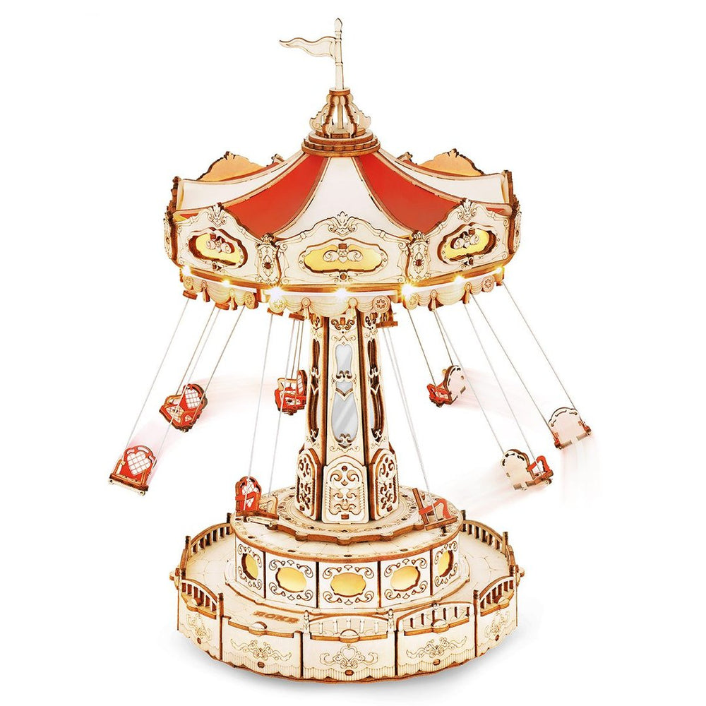 Robotime - Swing Ride — DIY Mechanical 3D Puzzle