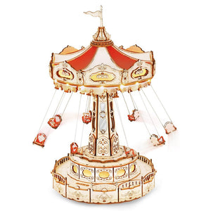 Robotime - Swing Ride — DIY Mechanical 3D Puzzle