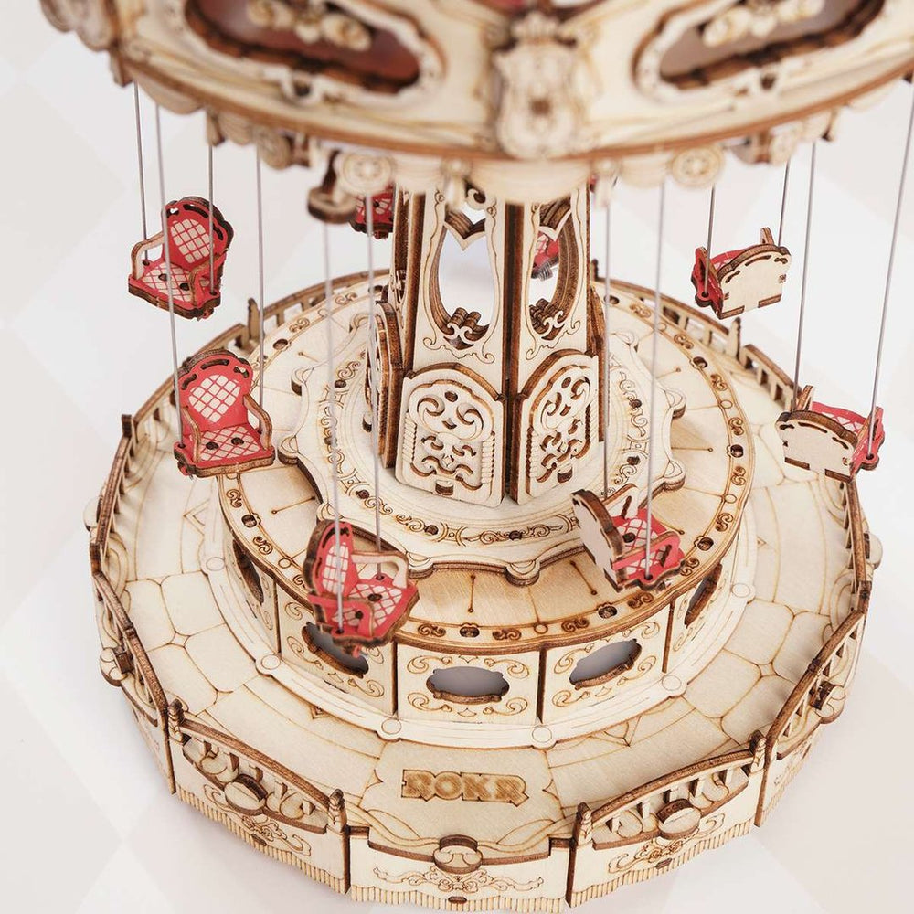 Robotime - Swing Ride — DIY Mechanical 3D Puzzle