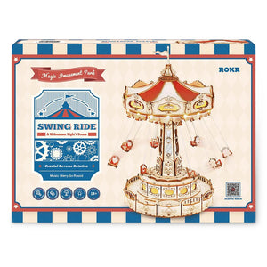 Robotime - Swing Ride — DIY Mechanical 3D Puzzle