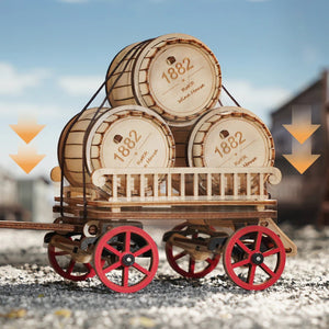 Robotime Steam Engine — DIY Mechanical 3D Puzzle