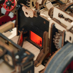 Robotime Steam Engine — DIY Mechanical 3D Puzzle