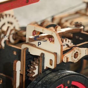 Robotime Steam Engine Mechanical 3D Wooden Puzzle — Mechanical Puzzles