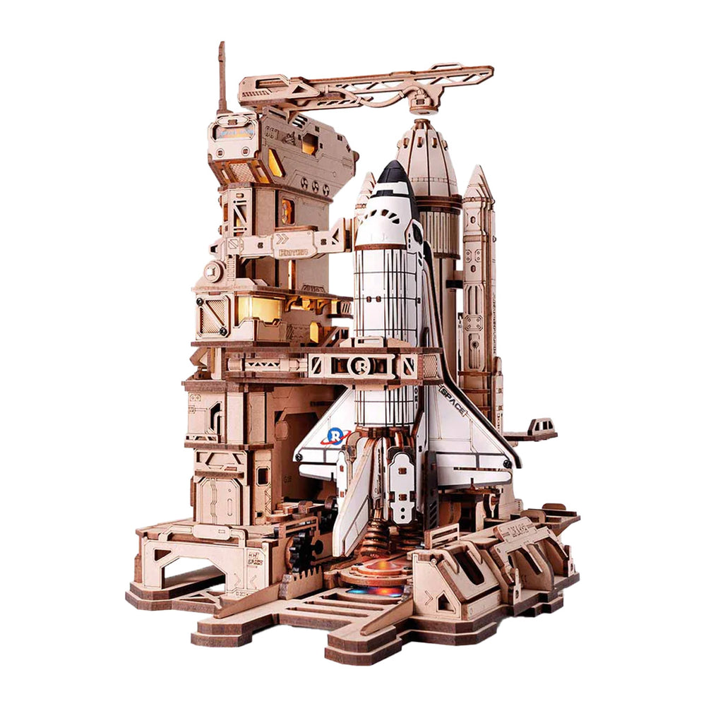 ROKOR-Robotime - Space Shuttle Mechanical 3D Wooden Puzzle