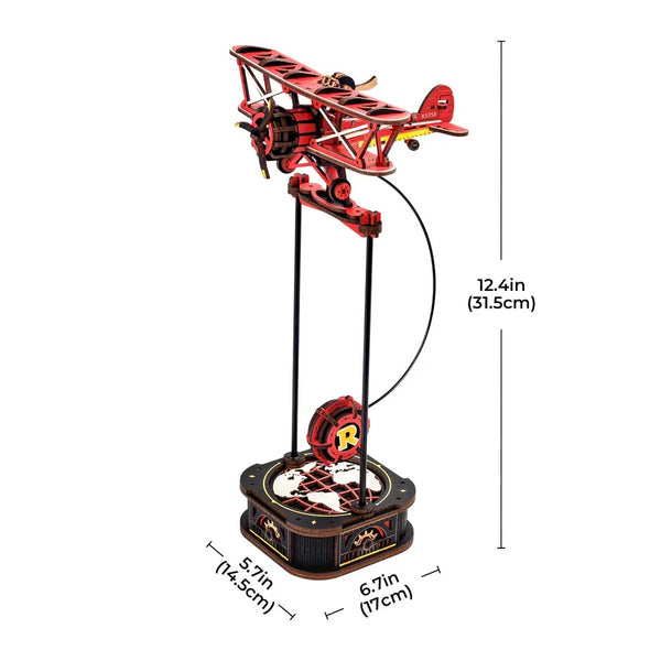 Robotime - Sky Captain Scale Model Vehicle — 3D Wooden Puzzle