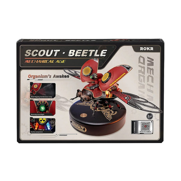 ROKR-Robotime - Mechanical Age; Scout Beetle — DIY Mechanical 3D Puzzle