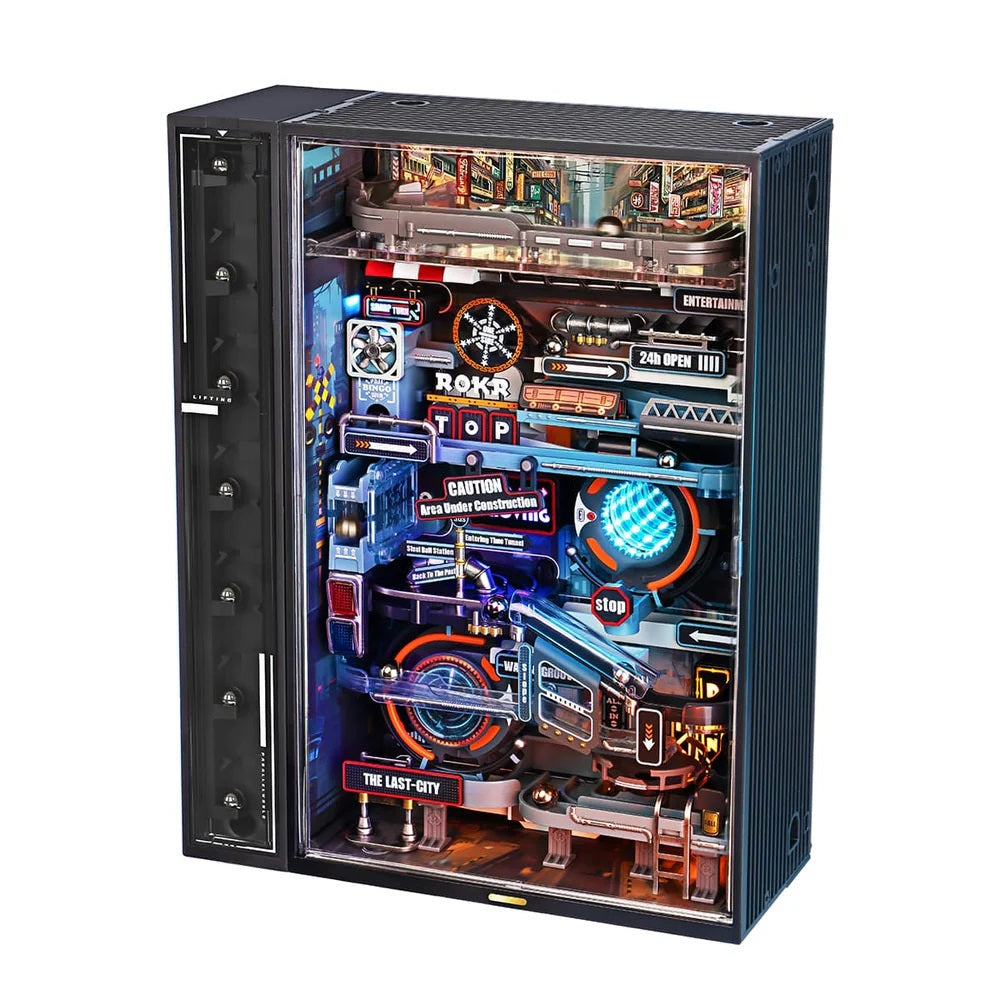 Robotime-ROKR - The Last City Marble Run Mechanical 3D Puzzle