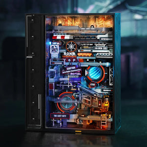 Robotime-ROKR - The Last City Marble Run Mechanical 3D Puzzle