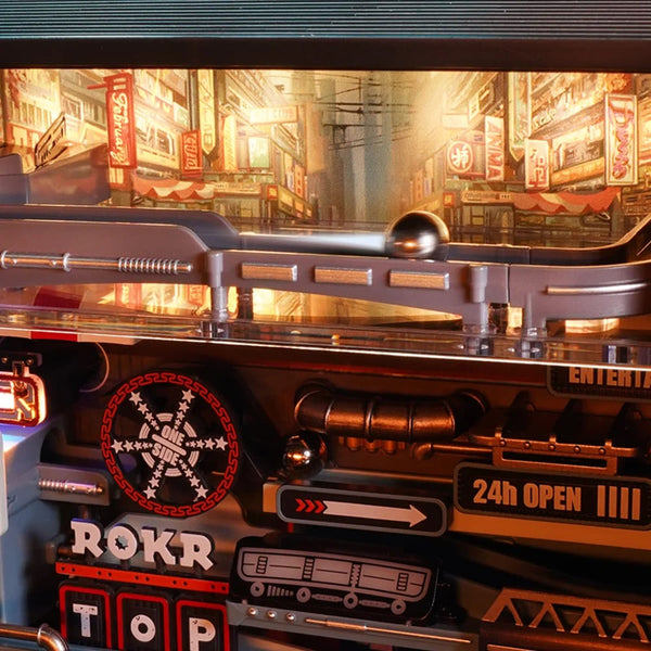 Robotime-ROKR - The Last City Marble Run Mechanical 3D Puzzle