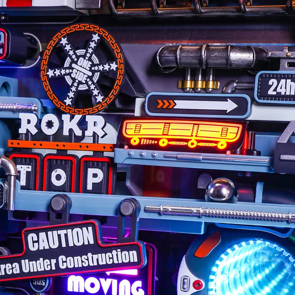 Robotime-ROKR - The Last City Marble Run Mechanical 3D Puzzle