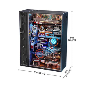 Robotime-ROKR - The Last City Marble Run Mechanical 3D Puzzle