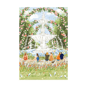 Robotime Afternoon Fountain 1000 Piece Jigsaw Puzzle — Wooden Puzzle
