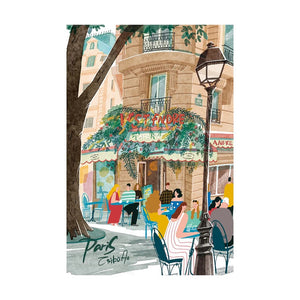 Robotime Leisure in Paris 1000 Piece Jigsaw Puzzle — Wooden Puzzle