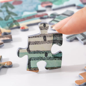Robotime Leisure in Paris 1000 Piece Jigsaw Puzzle — Wooden Puzzle