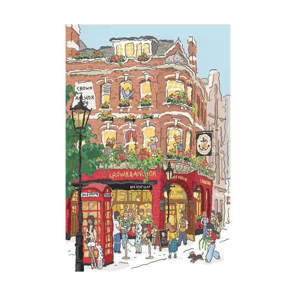 Robotime Welcome to Covent Garden 1000 Piece Jigsaw Puzzle — Wooden Puzzle